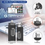 Cl� usb 64 go stockage externe cl� usb pour i - phone, i - pad, photo stockage externe convient pour ...