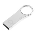 Cl� usb 64gb - anneau m�tallique �tanche et antichoc -
