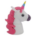 Cl usb 8go - 818 - shop - licorne blanche fabuleuse