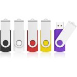 Cle usb 8go lot 5 cl� usb 2. 0 flash drive, clef usb 8 go avec stockage disque m�moire stick pour ordinateurs ...