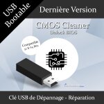 Cl� usb bootable cmos cleaner + guide pdf d'utilisation - r�cup�rer, supprimer, d�coder et afficher les ...