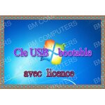 Cl usb bootable d installation windows 7 professionnel - 64 bits avec licence