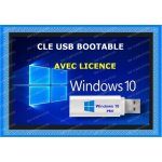Clé usb bootable windows 10 pro + licence Clé usb bootable windows 10 pro + licence
