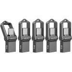 Clé usb c 64 go 5 pièces usb c clé usb type c 64 go 2. 0 otg memory stick 2 en 1 flash drive pour pc ... Clé usb c 64 go 5 pièces usb c clé usb type c 64 go 2. 0 otg memory stick 2 en 1 flash drive pour pc ...