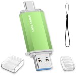 Cl� usb c 64 go, cl� usb 64go 3. 0 otg type c flash drive 2 en 1 pen drive portable clef usb m�moire ...