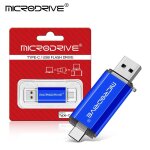 Cl� usb de type c, micro otg, 4 go 8 go 16 go 128 go 100 go 64 go 32 go, cl� usb haute vitesse 128 go ...