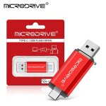 Cl usb de type c, micro otg, 4 go 8 go 16 go 128 go 100 go 64 go 32 go, cl usb haute vitesse 100 go ...