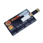 Cl� usb �tanche mod�le carte bancaire, support � m�moire de 4gb 8gb 16gb 32gb 64gb, lecteur flash, disque ...