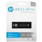 Hp x911w - cl� usb - 256 go - usb 3. 2 - noir