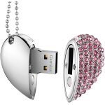 Cle usb, premium impermable cl usb2. 0, 8go / 16 go / 32go / 64go cles usb type de coeur diamant stockage ...
