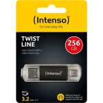 Cl� usb intenso 256gb twist line usb 3. 2