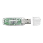 Cl� usb intenso rainbow line 32 go transparent