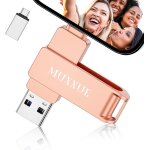 Cle usb iphone 256go, cl usb iphone 3 - en - 1 en mtal, cle usb pour iphone, i - pad, pc, tablette ...