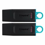 Cl� usb kingston datatraveler exodia vert 64 gb 2 pcs