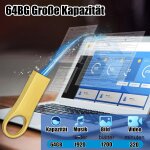 Cl� usb - micro cle usb 64 go m�tal pen drive mini clef usb 64 go imperm�able cl�s usb lots m�moire stick ...