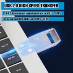 Cl� usb - micro cle usb 64 go m�tal pen drive mini clef usb 64 go imperm�able cl�s usb lots m�moire stick ...