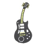 Cl� usb mignon dessin anim� noir violon cool pouce portable stockage memory stick128gb