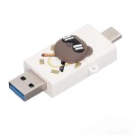 Cl� usb mignon dessin anim� u disque portable usb3. 0 disque flash pour t�l�phone ordinateur portable ...