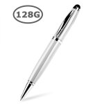 Cle usb multifonction 3 en 1 avec stylet pour ecran tactile, argent 128 go Cle usb multifonction 3 en 1 avec stylet pour ecran tactile, argent 128 go