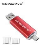 Cl usb otg haute vitesse de type c, cl micro, stockage externe, double application, 256 go, 128 go, ...