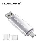 Cl usb otg haute vitesse de type c, cl micro, stockage externe, double application, 256 go, 128 go, ...