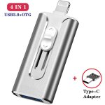 Cl usb otg pour tlphone, cl usb 256, stockage externe pour tlphone android, type c, windows devstr4 ...