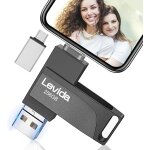 Cle usb pour phone, cl� usb 256 go, photo stick, 4 en 1 clef usb 3. 0, stick pour ios / smartphone / ...