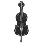 Cl� usb portable dessin anim� en forme de violoncelle cl� de m�moire pour le stockage d'informations ...