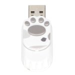 Cl usb portable grand stockage bton patte de chat en forme u disque pour ordinateur portablegris 32 ...