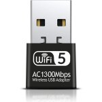 Cl usb wi - fi 1300 mbps dual band 2, 4 ghz / 5, 8 ghz adaptateur wi - fi pour ordinateur de bureau ...
