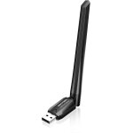 Cl� usb wifi pour pc, ac600 wifi adaptateur antenne dongle, double bande 2, 4ghz / 5ghz, avec 6dbi antenne ...