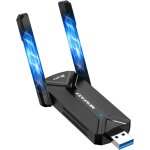 Clé wifi 7 puissante be6500 u373, tri - bande 2. 4g / 5g / 6g clé wifi pour pc, adaptateurs usb wifi ... Clé wifi 7 puissante be6500 u373, tri - bande 2. 4g / 5g / 6g clé wifi pour pc, adaptateurs usb wifi ...
