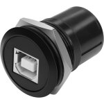 Clicksell - usb b a usb2. 0 filete fixation imprimante adaptateur usb type b femelle a usb2. 0 femelle ...