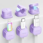 Clips c�ble, organisateur de cables, accroche cable, clips de c�ble autocollants, support de c�ble magn�tique, ...