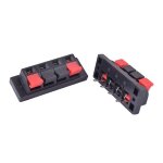 Clip de c�ble de pied en cuivre wp4 - 7 petit clip de c�ble audio de panneau d'alimentation � quatre ...