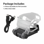 Clip de support pubg pour contr�leur de t�l�phone portable ps, support r�glable pour iphone android avec ...