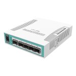Cloud router switch mikrotik crs106 poe blanc (crs106 - 1c - 5s)