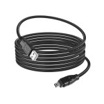 Cloudds - cble adaptateur firewire 4 broches vers usb de 1, 8 m, cble convertisseur usb 2. 0 a mle ...