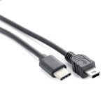Cloudds - cble usb c vers mini usb synchronise et chargetransfert de donnes 480 mbit / scompatible ...