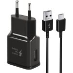 Cloudds - chargeur usb, adaptateur rapide avec cble de charge usb type c 1, 5 m pour samsung galaxy ...