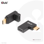 Club3d cac - 1528 changeur de genre de c�ble usb c noir