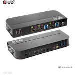 Club3d csv - 1382 commutateur �cran, clavier et souris noir