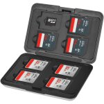 Cmjaagur - 1 pièce etui pour cartes mémoire en aluminium résistant aux chocs, etui pour cartes mémoire, ... Cmjaagur - 1 pièce etui pour cartes mémoire en aluminium résistant aux chocs, etui pour cartes mémoire, ...