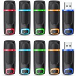Cmjaagur - lot de 10 cl usb 8go stockage donnes clef usb 8go 2. 0 avec lumire led pour pc tablettes ...