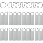 Cmjaagur - lot de 20 clés usb 4 go - mini clés usb etanches - en métal - pour ordinateur portable, ordinateur, ... Cmjaagur - lot de 20 clés usb 4 go - mini clés usb etanches - en métal - pour ordinateur portable, ordinateur, ...
