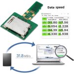 Cmjaagur - 20pcs / lot kit de carte mmoire micro sd tf mle vers adaptateur d'extension femelle sd standard ...