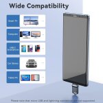 Cmjaagur - lot de 5 cls usb c 128 go type c pen drive otg usb c cl usb type c cl usb type - c cl ...