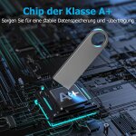 Cmjaagur - lot de 5 cls usb en mtal 2 go, mini cl usb etanche 2 go, multicolore, lot de 5 pour ordinateur ...