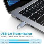 Cmjaagur - lot de 5 clés usb en métal 64 go etanches 64 go multicolore pour ordinateur portable, ordinateur, ... Cmjaagur - lot de 5 clés usb en métal 64 go etanches 64 go multicolore pour ordinateur portable, ordinateur, ...