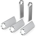 Cmjaagur - lot de 5 mini cls usb 16 go etanches 16 go en mtal pour ordinateur portable, ordinateur, ...